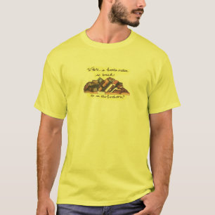 Camiseta Onde é a natureza humana tão fraca como na