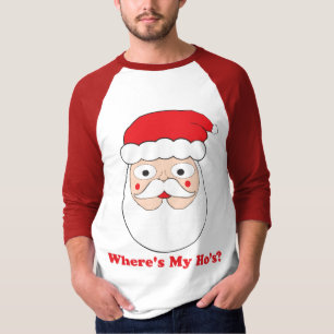 Camiseta Onde é meu Ho? Papai Noel excepcionalmente