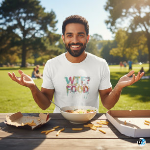 Camiseta Onde está a Comida de T-Shirt Men