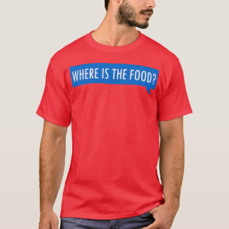 Camiseta Onde está a família de alimentos