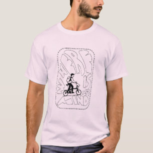 Camiseta Onde está a minha mente - Brompton T-shirt por Bla