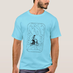 Camiseta Onde está a minha mente - Brompton T-shirt por Bla