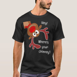 Camiseta Onde está a sua chaminé?