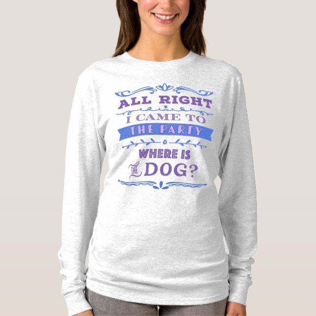 Camiseta Onde Está o Cachorro? (Frente)