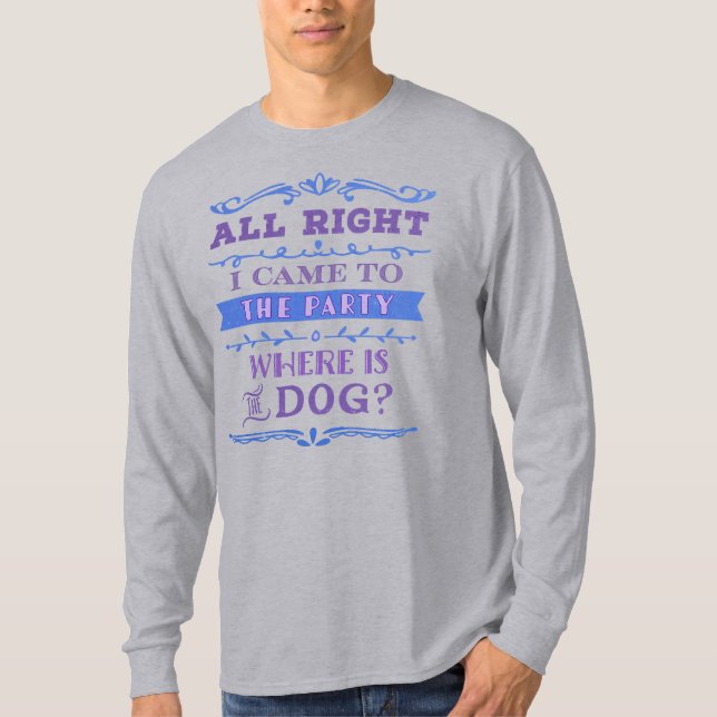 Camiseta Onde Está o Cachorro? (Frente)