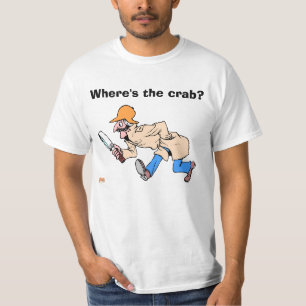 Camiseta Onde está o caranguejo?