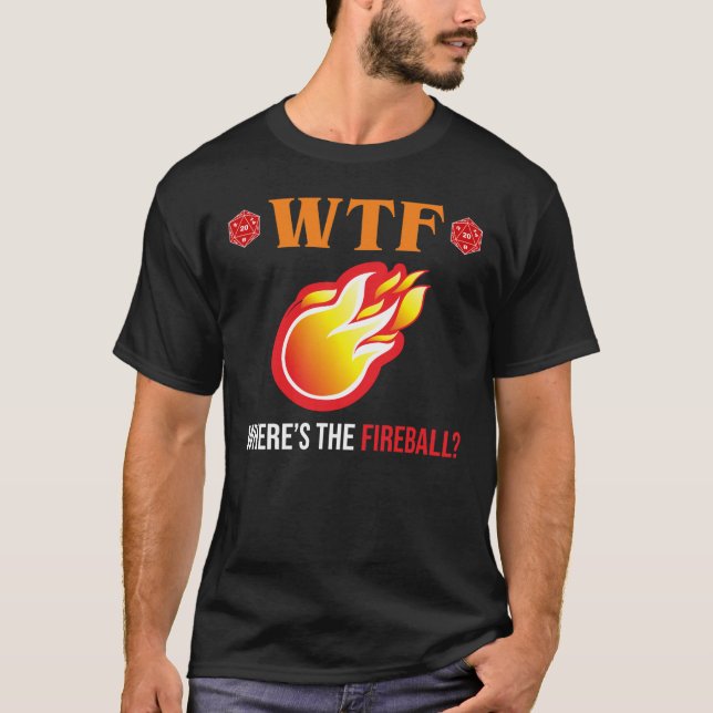 Camiseta Onde está o Fireball? (Frente)