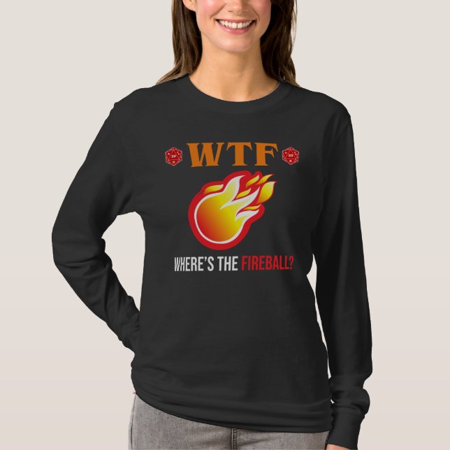 Camiseta Onde está o Fireball? (Frente)