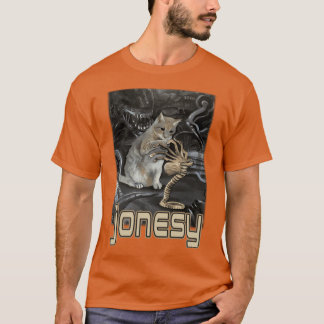 Camiseta Onde está o Jonesy engraçado