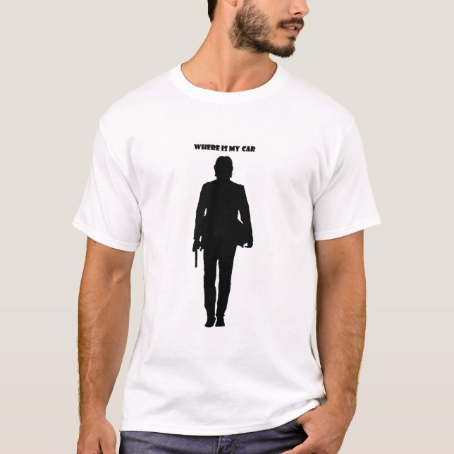 Camiseta Onde está o meu carro? (Frente)