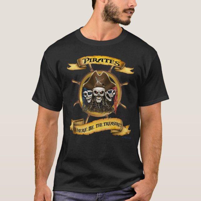 CAMISETA ONDE ESTÁ O TESOURO (Frente)