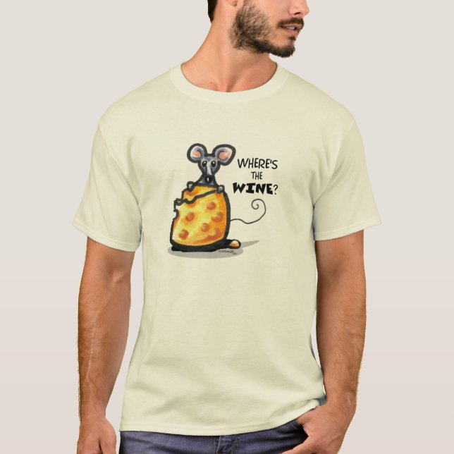 Camiseta Onde Está O Vinho (Frente)
