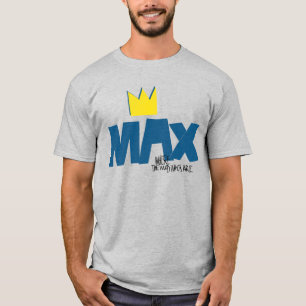 Camiseta Onde estão as coisas selvagens   Max e Crown