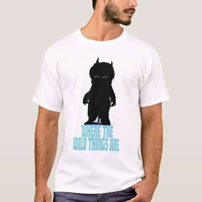 Camiseta Onde estão as coisas selvagens | Silhouette de coi (Frente)