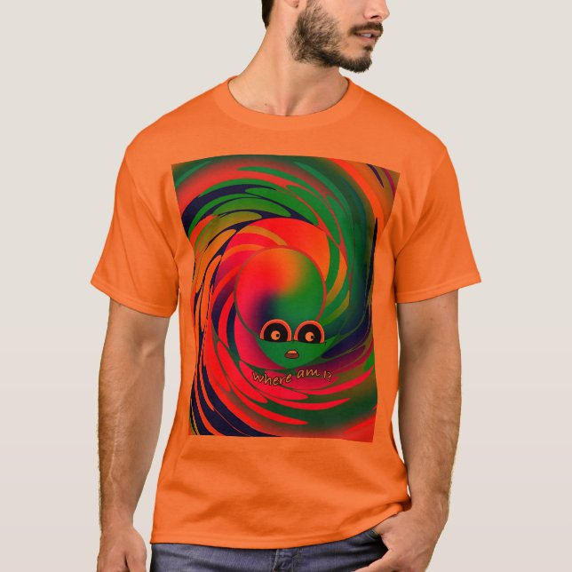 Camiseta Onde Estou? Masculino (Frente)