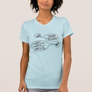 Camiseta Onde estou Não me pergunte Não sei não julgar