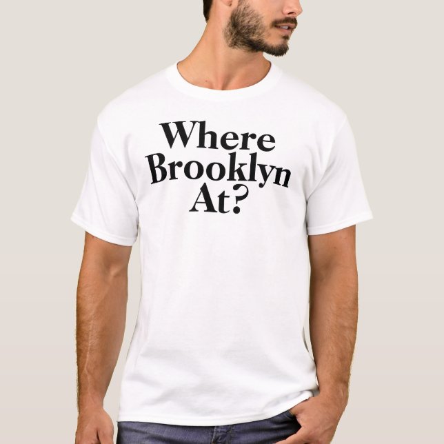 Camiseta Onde fica o Brooklyn?2 (Frente)