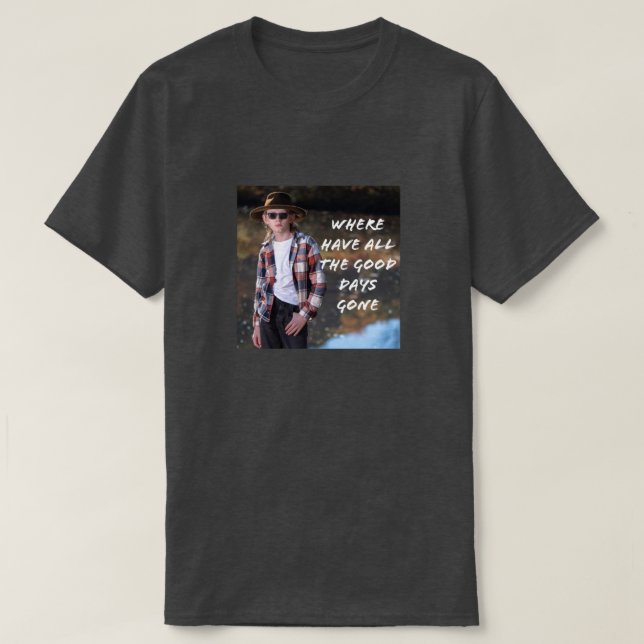 CAMISETA ONDE FORAM OS BONS DIAS? (Frente do Design)