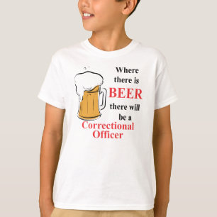 Camiseta Onde há cerveja - correccional comande