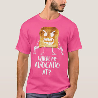 Camiseta Onde Meu Avocado No Bobo G Vegetal De Pão De Brado