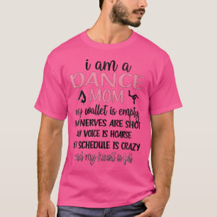 Camiseta Onde Meu Coração Está Cheio Dança Mãe De Um Dançar