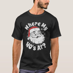 Camiseta Onde minha casa está no Natal Engraçado na Festa d