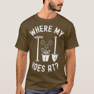Camiseta Onde Minhas Casas Na Mulher Homens Vintage Gardene
