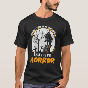 Camiseta Onde Não Há Imaginação Não Há Horror H