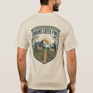 Camiseta "Onde o Cervo e o Antílope Jogam"