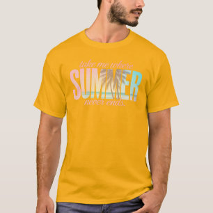 Camiseta Onde o verão nunca termina