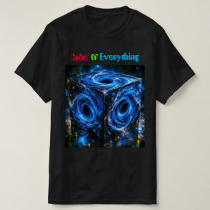 Camiseta Onde os Universos se Voltam para Dentro - Retrato