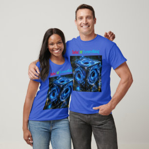 Camiseta Onde os Universos se Voltam para Dentro - Retrato