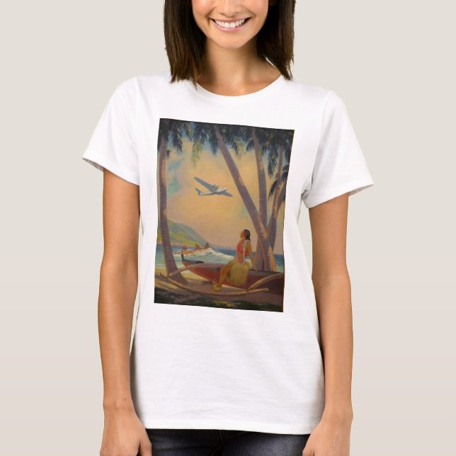 Camiseta Onde progresso e reunião romance (Frente)