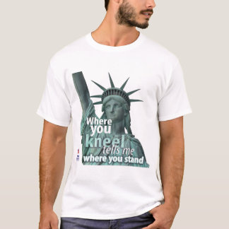 Camiseta Onde se ajoelha - t-shirt