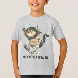 Camiseta Onde Vivem os Monstros Coisa Selvagem