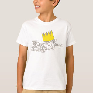 Camiseta Onde Vivem os Monstros Coroa
