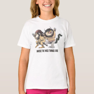 Camiseta Onde Vivem os Monstros   Dois Monstros