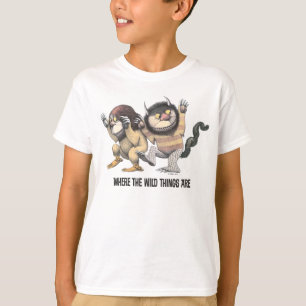 Camiseta Onde Vivem os Monstros   Duas Coisas Selvagens
