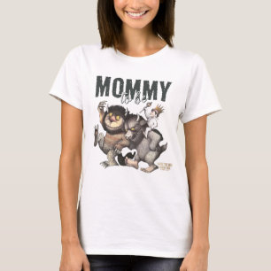 Camiseta Onde Vivem os Monstros   Futurama Mamãe