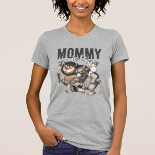 Camiseta Onde Vivem os Monstros   Futuro Mamãe
