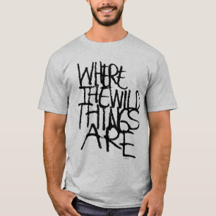 Camiseta Onde Vivem os Monstros Manuscrito