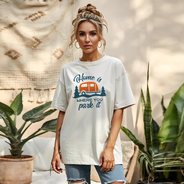 Camiseta Onde você estaciona (Criador carregado)