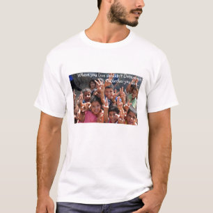 Camiseta Onde você vive t-shirt
