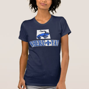 Camiseta Onde Yat Fleur Blue - Letra Azulejos,