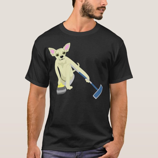 Camiseta Ondulação da chihuahua (Frente)