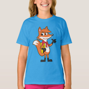 Camiseta Ondulação do Fox do rick   Scarlett da guarda