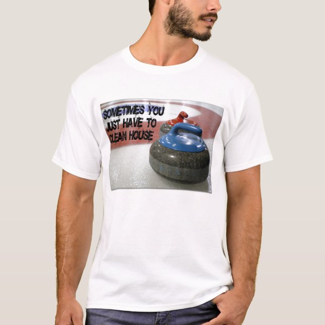 Camiseta Ondulação - limpe a casa (Frente)