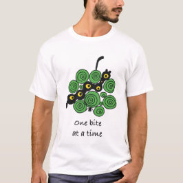 Camiseta One Bite at a Time Worm T-Shirt