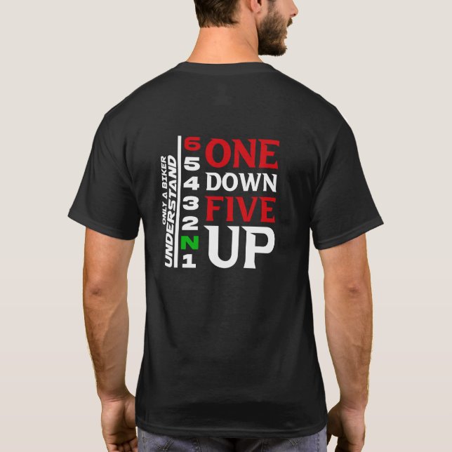 CAMISETA ONE DOWN FIVE UP (Verso)