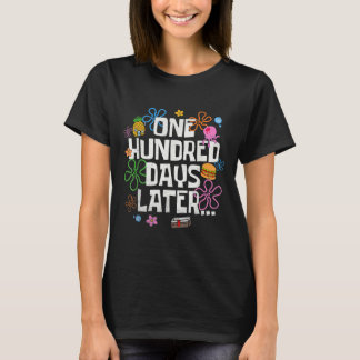 Camiseta One Hundred Days Later 100 Days Of School Student